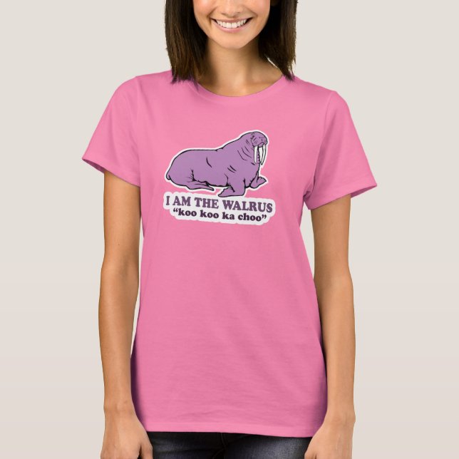 Je suis le T-shirt Walrus (Devant)