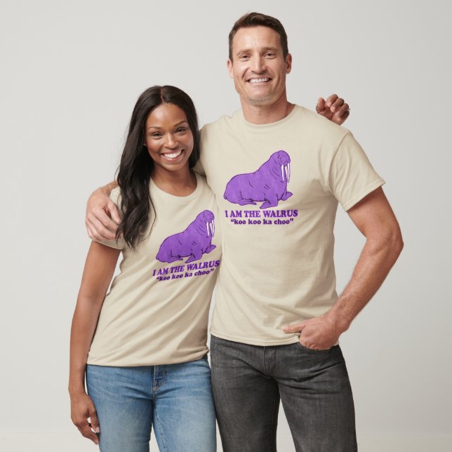 Je suis le T-shirt Walrus (Unisexe)