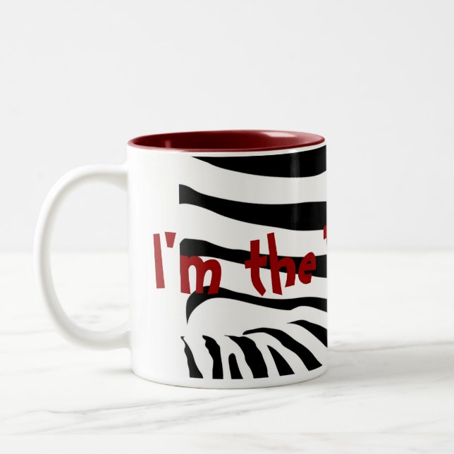 Je suis le Wild One (rouge) Mug (Gauche)