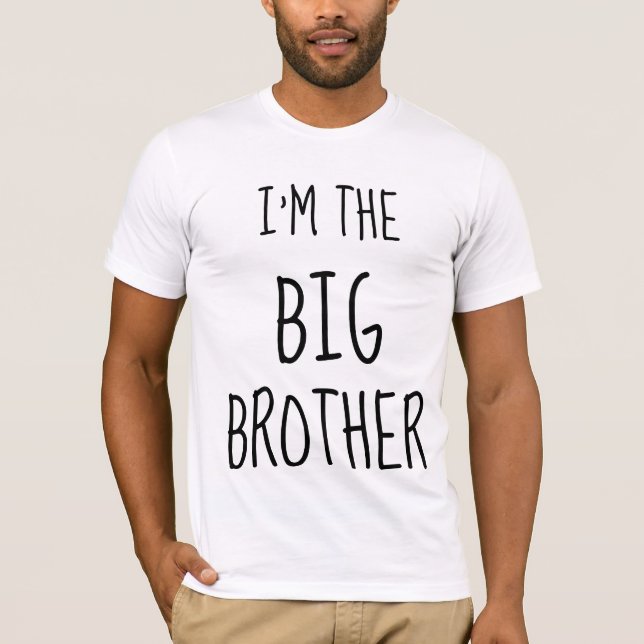 JE SUIS LES GRANDS T-shirts FRÈRE (Devant)