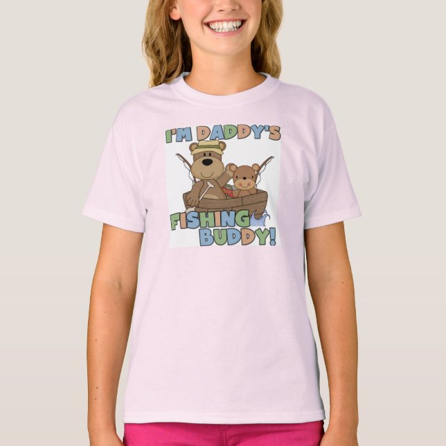 Je suis les T-shirts et les cadeaux de papa Pêcheu (Devant)