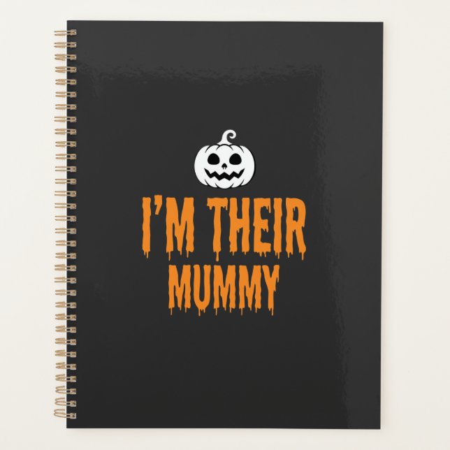 Je suis leur conception de mummy Halloween Mummy (Devant)