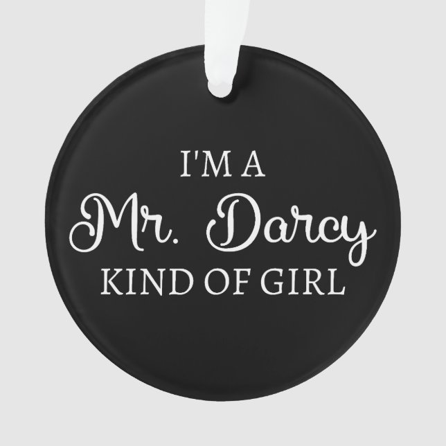 Je suis M. Darcy, genre de fille (devant)