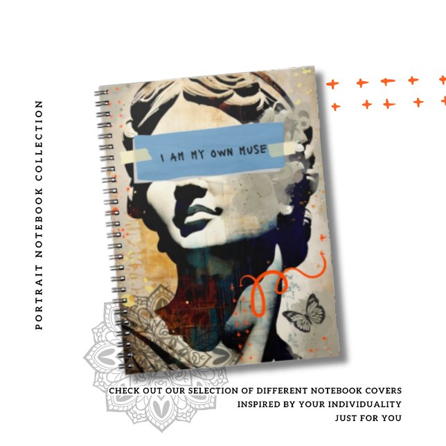 JE SUIS MA PROPRE MUSE - Journal Carnet (Créateur téléchargé)