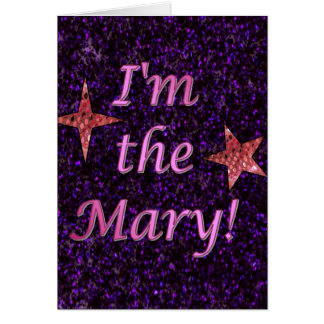 "Je suis Mary ! "