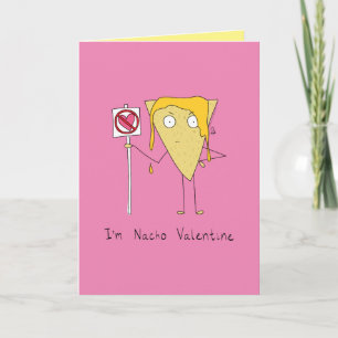 Je suis Nacho Valentine - Carte de vœux de la Sain