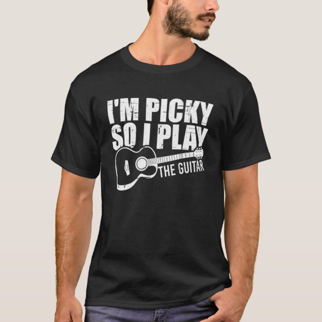 Je suis Picky Donc je joue à la guitare — Pullover (Devant)