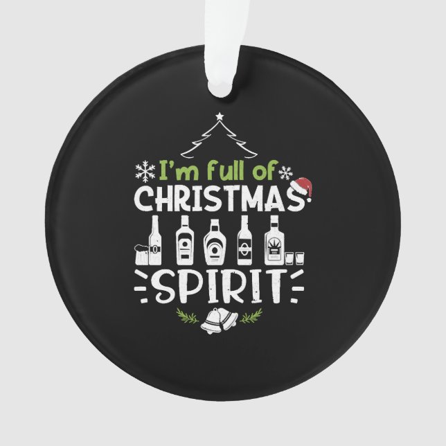 Je suis plein d'esprit de Noël - Boire de Noël (devant)