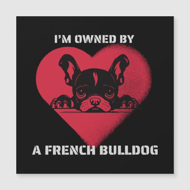 Je suis possédé par un bouledogue français (Devant)