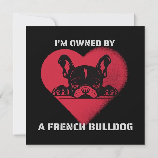 Je suis possédé par un bouledogue français (Devant)