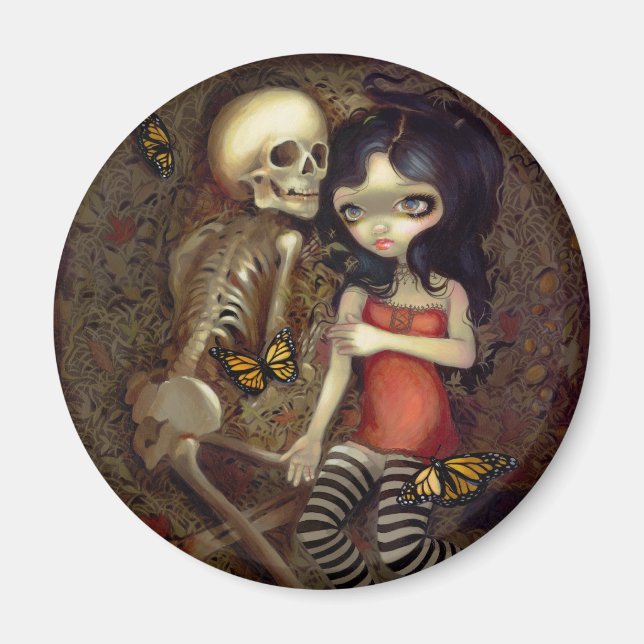 "Je suis presque avec toi" Magnet (Devant)