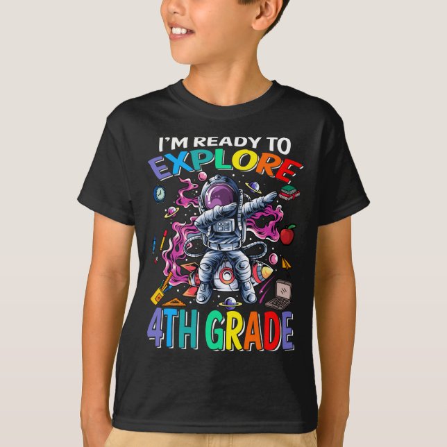 Je suis prêt à explorer le T-shirt des astronautes (Devant)