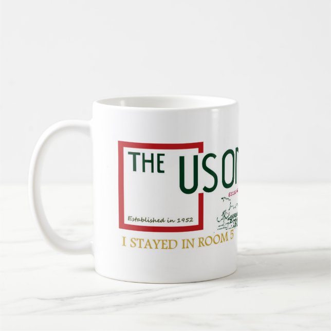 Je suis resté dans la chambre 5 - tasse (Gauche)