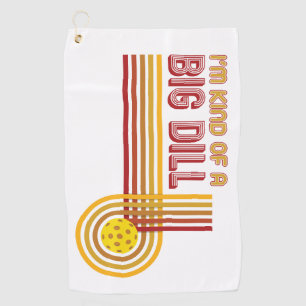 "Je suis serviette de Pickleball un peu d'un grand