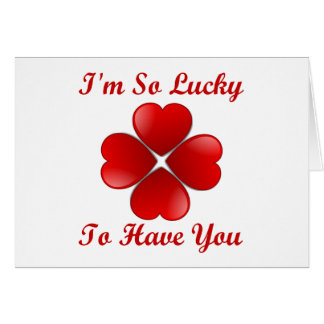 Je suis si chanceux pour vous avoir (Ver. #2)