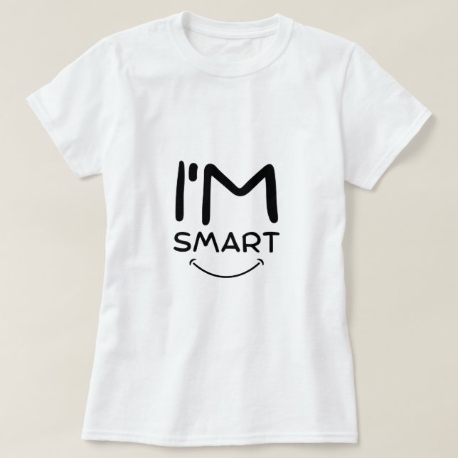 Je suis Smart T-shirt (Design devant)
