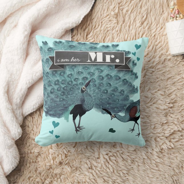 Je suis son oreiller Mr. Paon (Couverture)