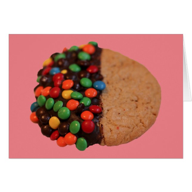 Je suis sucré sur toi Cookie trempé au chocolat (Devant horizontal)