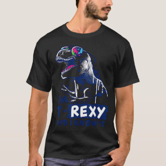 Je suis T-rexy et je le connais T-shirt