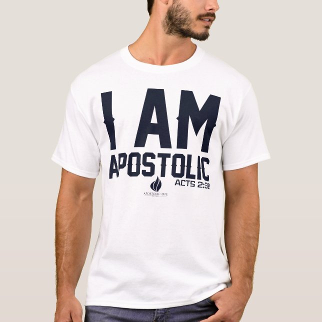 Je suis T-shirt apostolique (Devant)