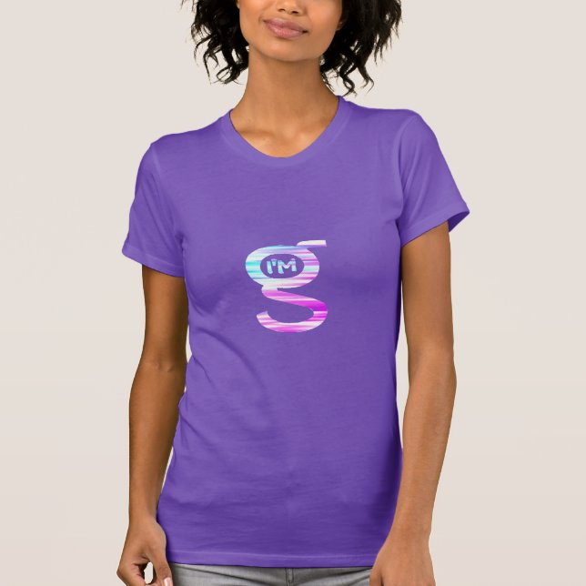 Je suis T-Shirt du logo G (Devant)