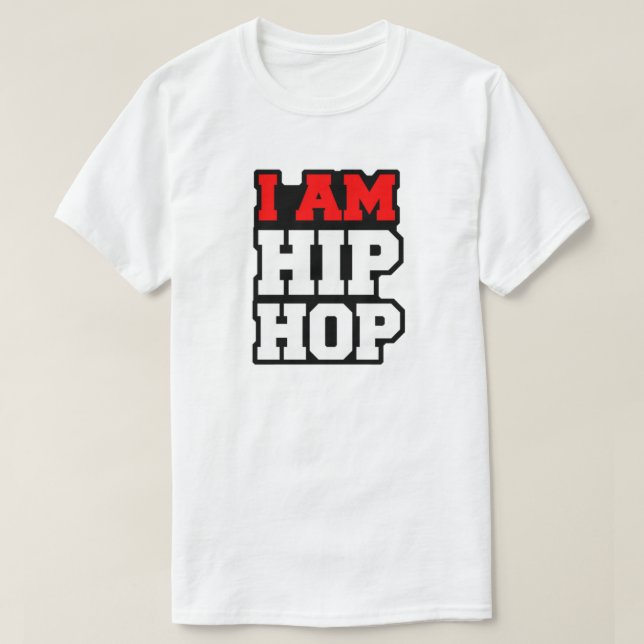 JE SUIS T-shirt HIP HOP (Design devant)