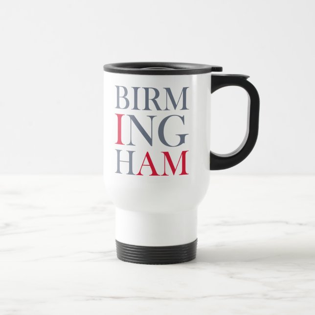Je suis tasse de voyage de Birmingham (Droite)