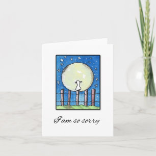 Je Suis Tellement Désolé, Carte Sympathy Chat