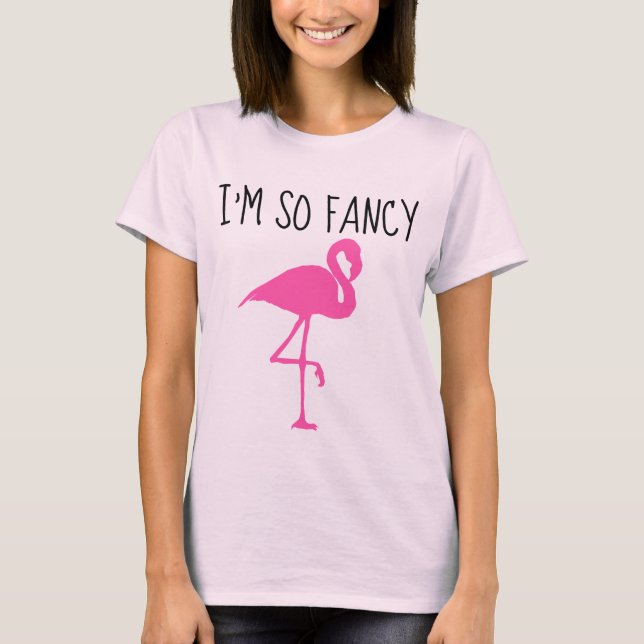 JE SUIS TELLEMENT FANCÉ, T-Shirts FLAMANTS ROSES R (Devant)