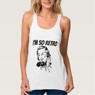 JE SUIS TELLEMENT RETRO, T-Shirts pour femmes des