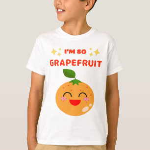 JE SUIS TELLEMENT T-Shirt DE FRUITS GRAPÉS