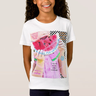 Je suis un ange pour la pastèque - T-shirt HAMbWG