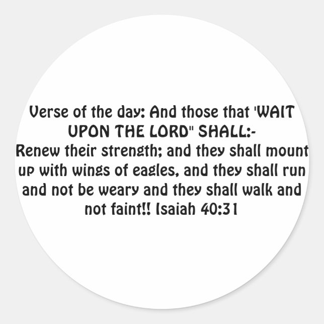 Je suis un autocollant (Devant)