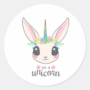 Je suis un autocollant de licorne