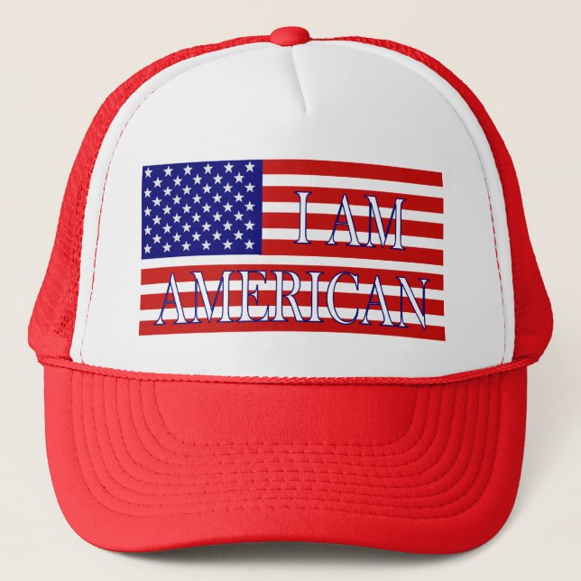 Je suis un Casquette américain (Devant)