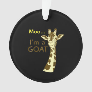 Je suis un Cool de chèvre qui confuse la Giraffe