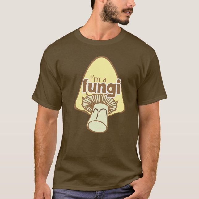 Je suis un drôle de champignon mec t-shirt (Devant)