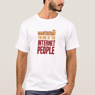 Je suis un du T-shirt de personnes d'Internet