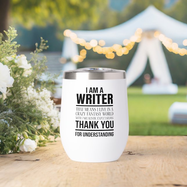 Je Suis un Écrivain Cadeau d'Auteur Drôle (Mariage (pivoté))