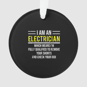 Je Suis Un Électricien Funny Electrical Worker Ca