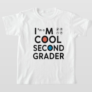 Je suis un élève cool de deuxième année - T-Shirt