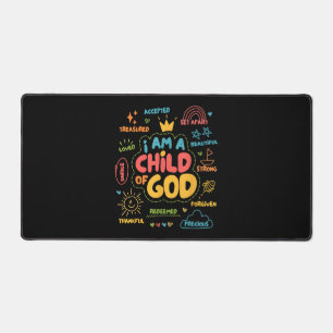 Je suis un enfant de Dieu Christian Retro Jésus Fo