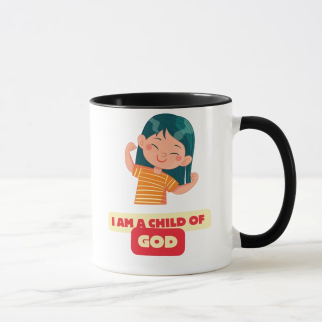 Je suis un enfant de DIEU Mug (Droite)