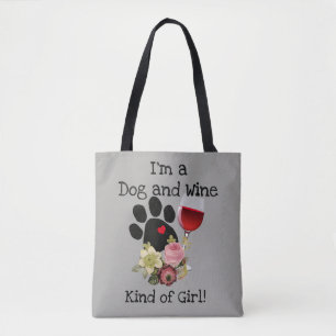 Je suis un genre de chien et de vin de sac