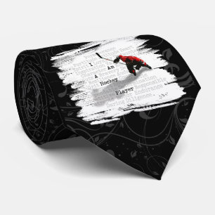 Je Suis Un Joueur De Hockey cravate