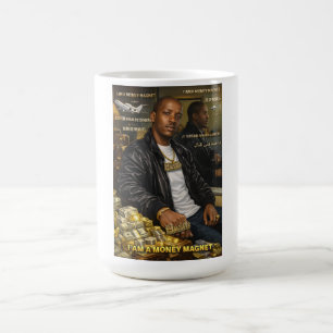 JE SUIS UN MUG AIMANT À ARGENT