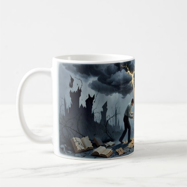Je suis un mug Croire transforme tout par l'amour (Gauche)