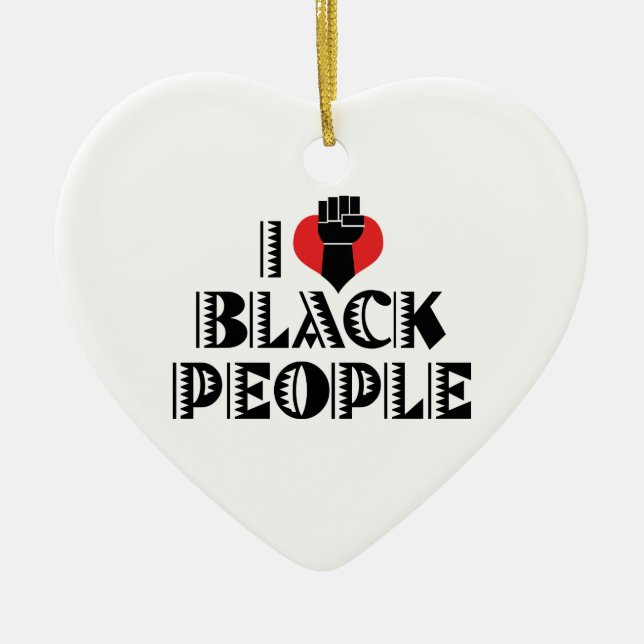 Je suis un ornement pour les Noirs (Devant)