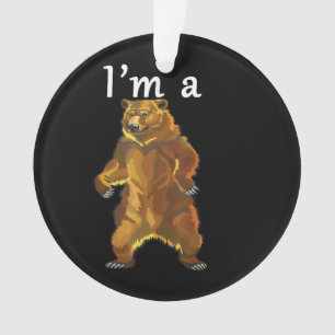 Je suis un ours grizzli et Brown