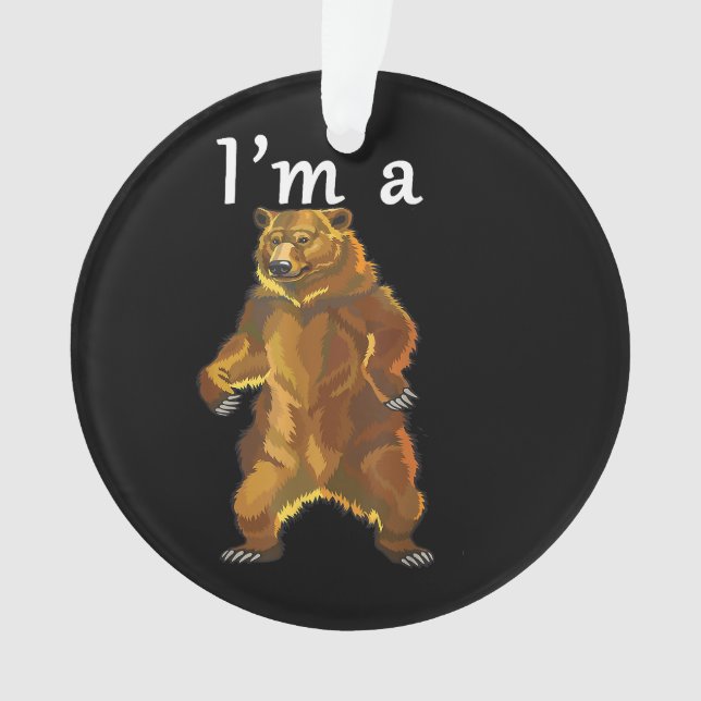 Je suis un ours grizzli et Brown (devant)